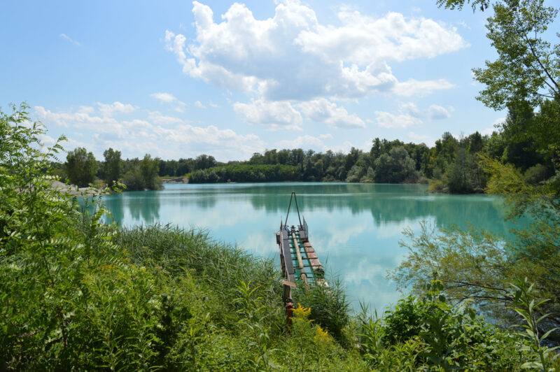 Das Paradies im Abbaugebiet