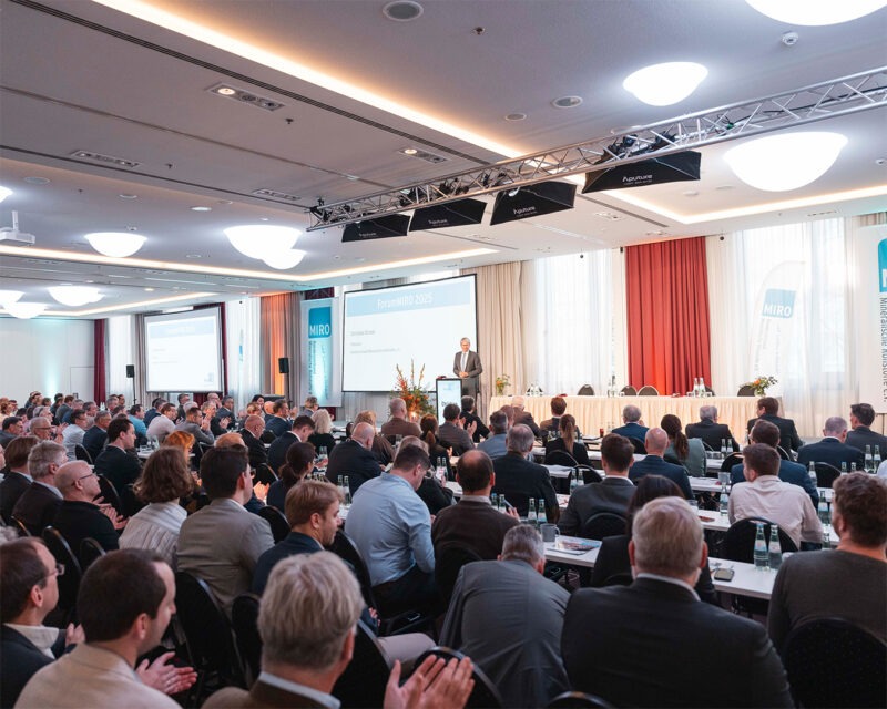 ForumMIRO 2025: Gesteinsindustrie – Fundament der Zukunft!
