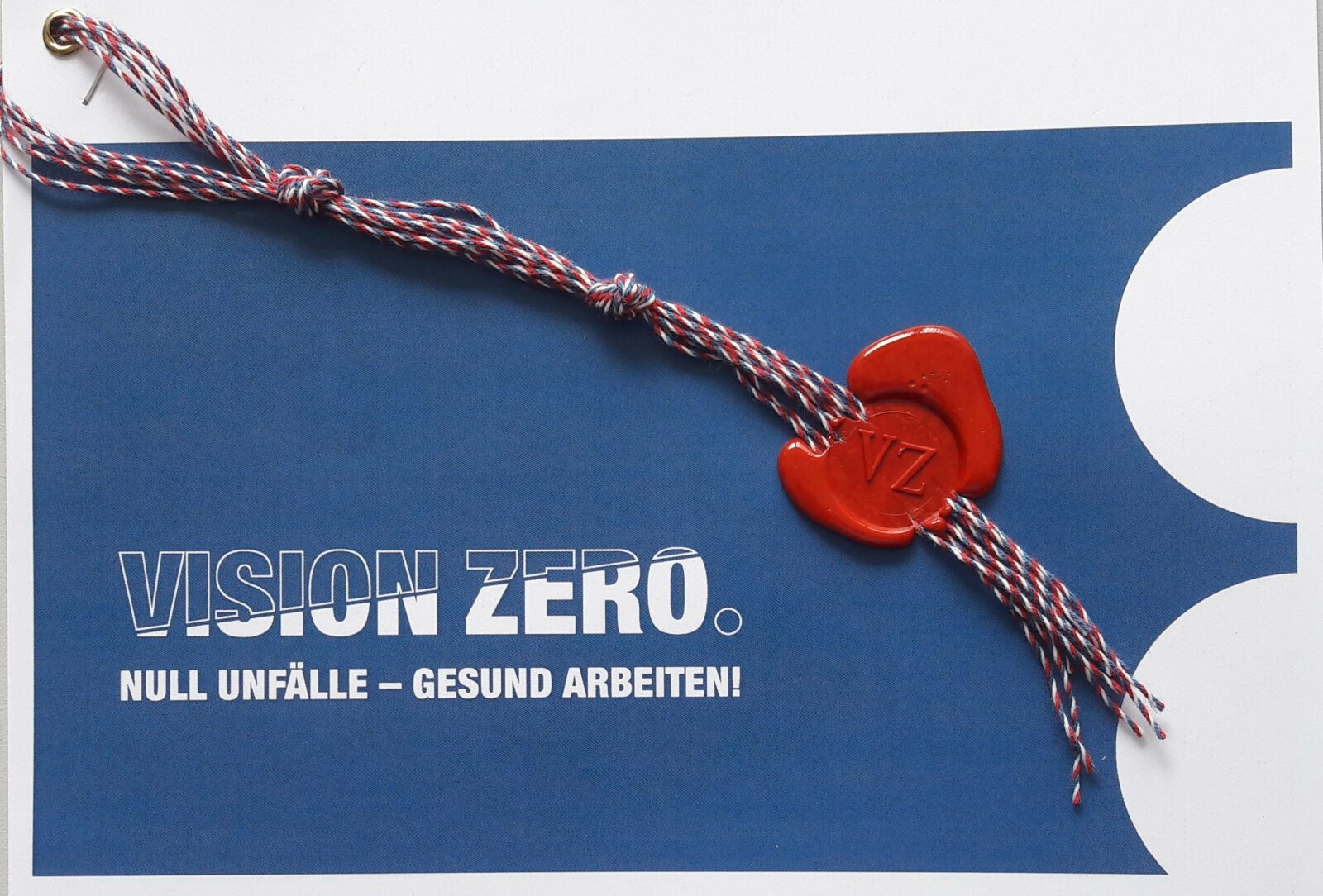 Arbeitssicherheit: VISION ZERO – null Unfälle – gesund arbeiten!