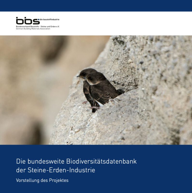 Biodiversitätsdatenbank für biologische Vielfalt in der Gesteinsindustrie