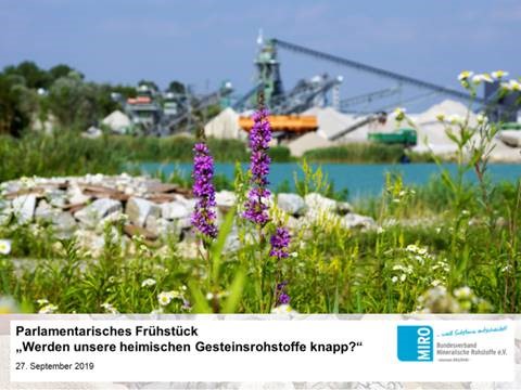 Parlamentarisches Frühstück im Deutschen Bundestag