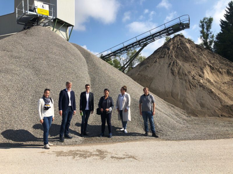 Werksbesuch mit dem wirtschaftspolitischen Sprecher der Grünen im Bundestag