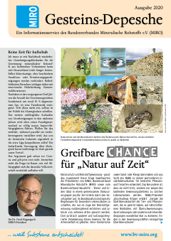 Gesteins-Depesche 2020