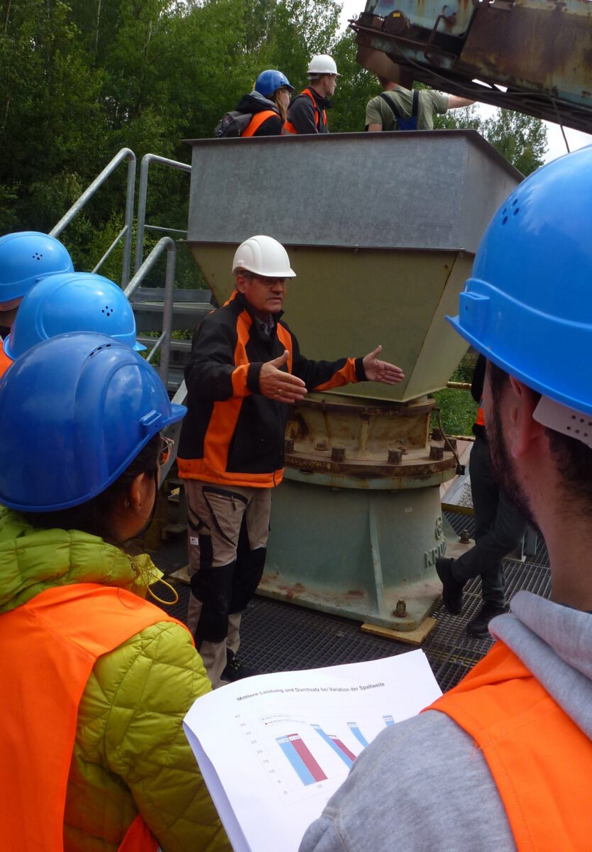 Versuchsanlage der TU Bergakademie Freiberg