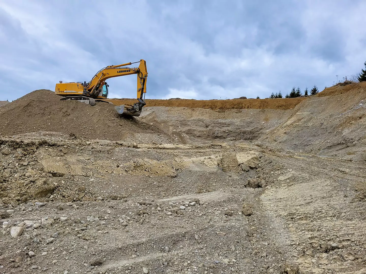 Einsatz eines Sternsiebs zur Aufbereitung siebschwierigen Materials