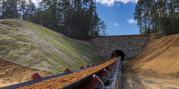 Bandanlage zur Anbindung eines neuen Gewinnungsfeldes