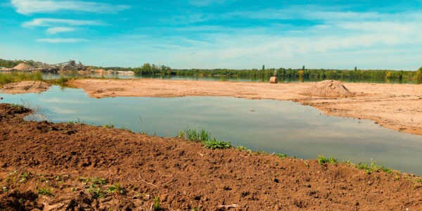 Nutzungsintegrierte ökologische Aufwertung von Erweiterungsflächen eines Baggersees in einem Naturschutzgebiet