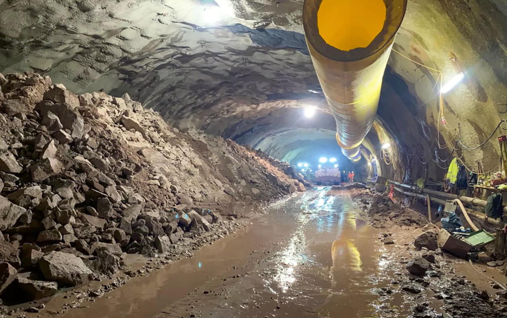 „Granit zu Granit“: Verwertung von 1 Mio. t Tunnelausbruch-Material zu einem qualifizierten Bauprodukt