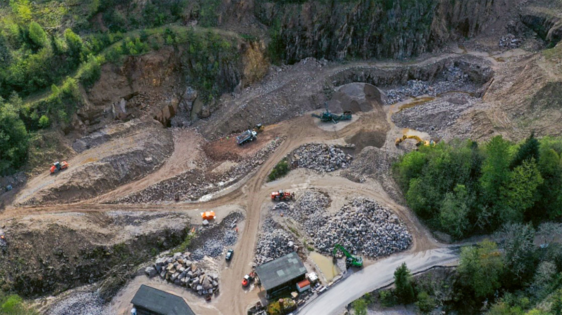„Granit zu Granit“: Verwertung von 1 Mio. t Tunnelausbruch-Material zu einem qualifizierten Bauprodukt
