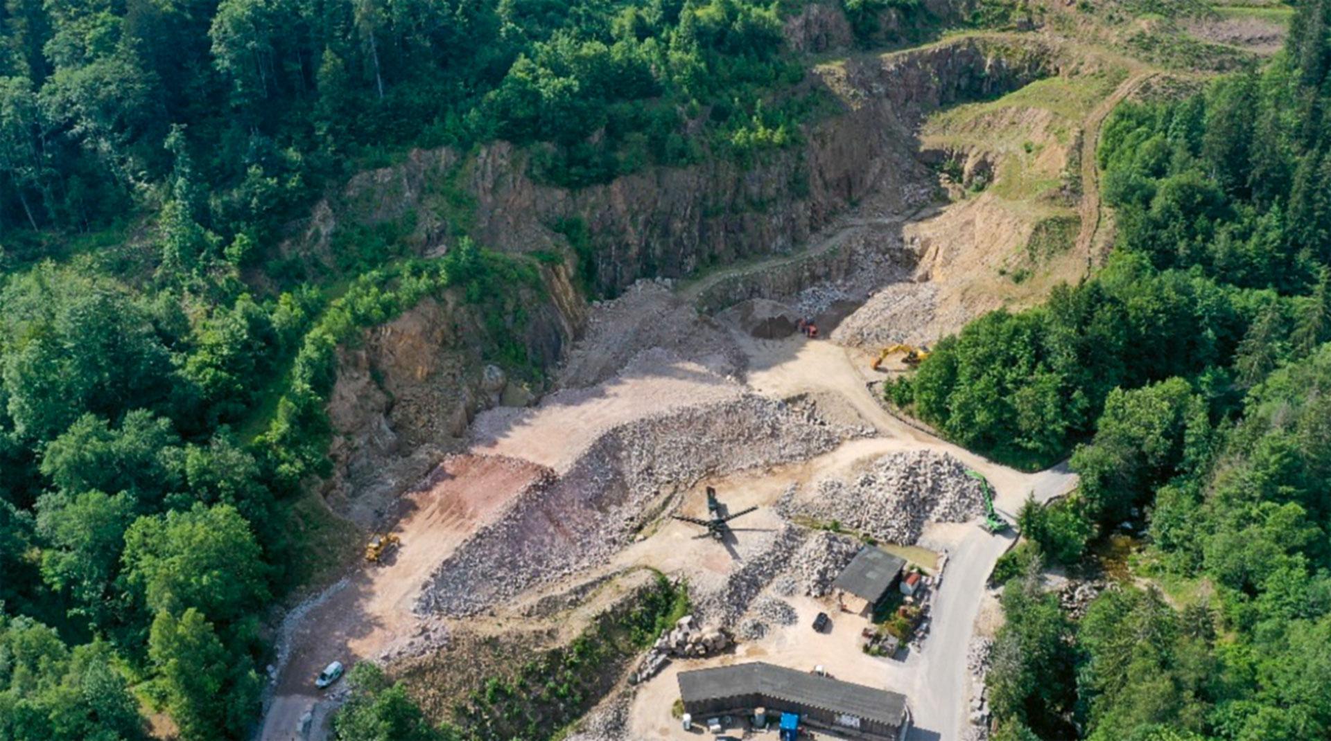 „Granit zu Granit“: Verwertung von 1 Mio. t Tunnelausbruch-Material zu einem qualifizierten Bauprodukt