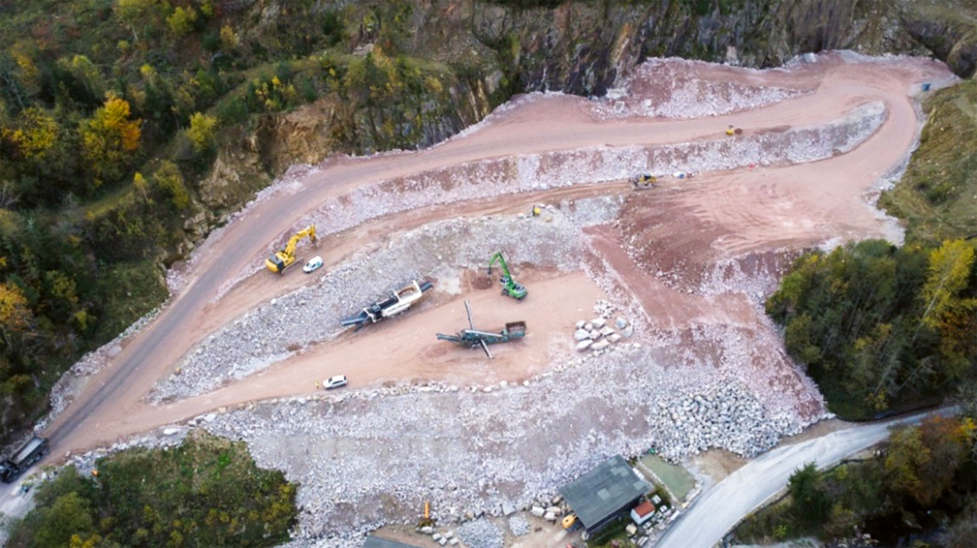 „Granit zu Granit“: Verwertung von 1 Mio. t Tunnelausbruch-Material zu einem qualifizierten Bauprodukt