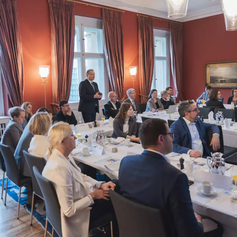 Parlamentarisches Frühstück in Berlin