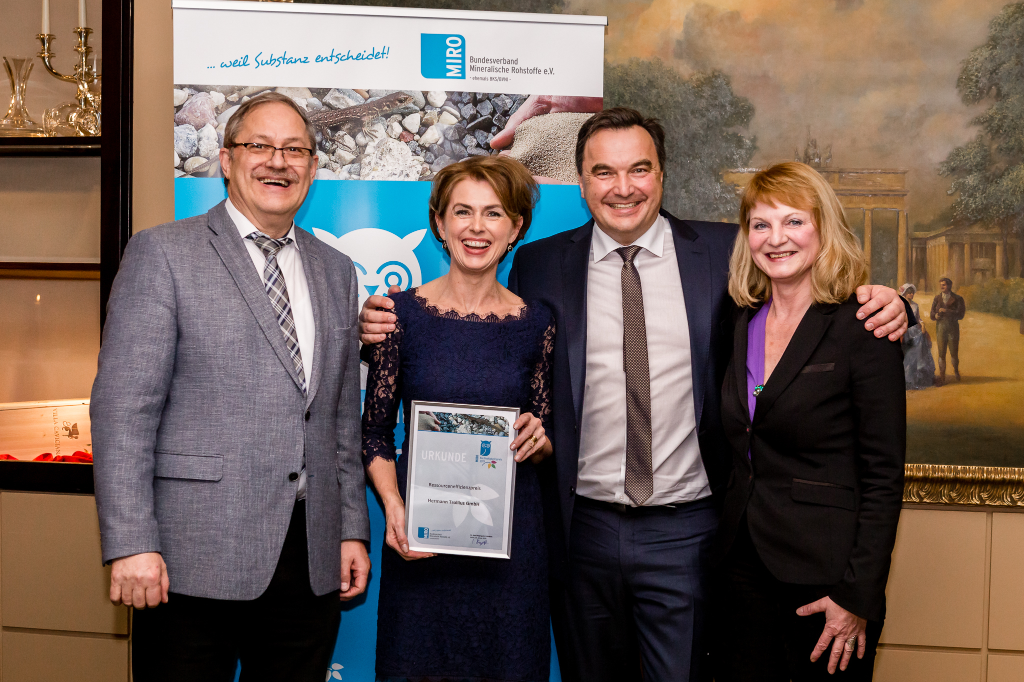 Dr. Gerd Hagenguth, Ulrike Trollius, Hermann Josef Trollius, Gabriela Schulz.