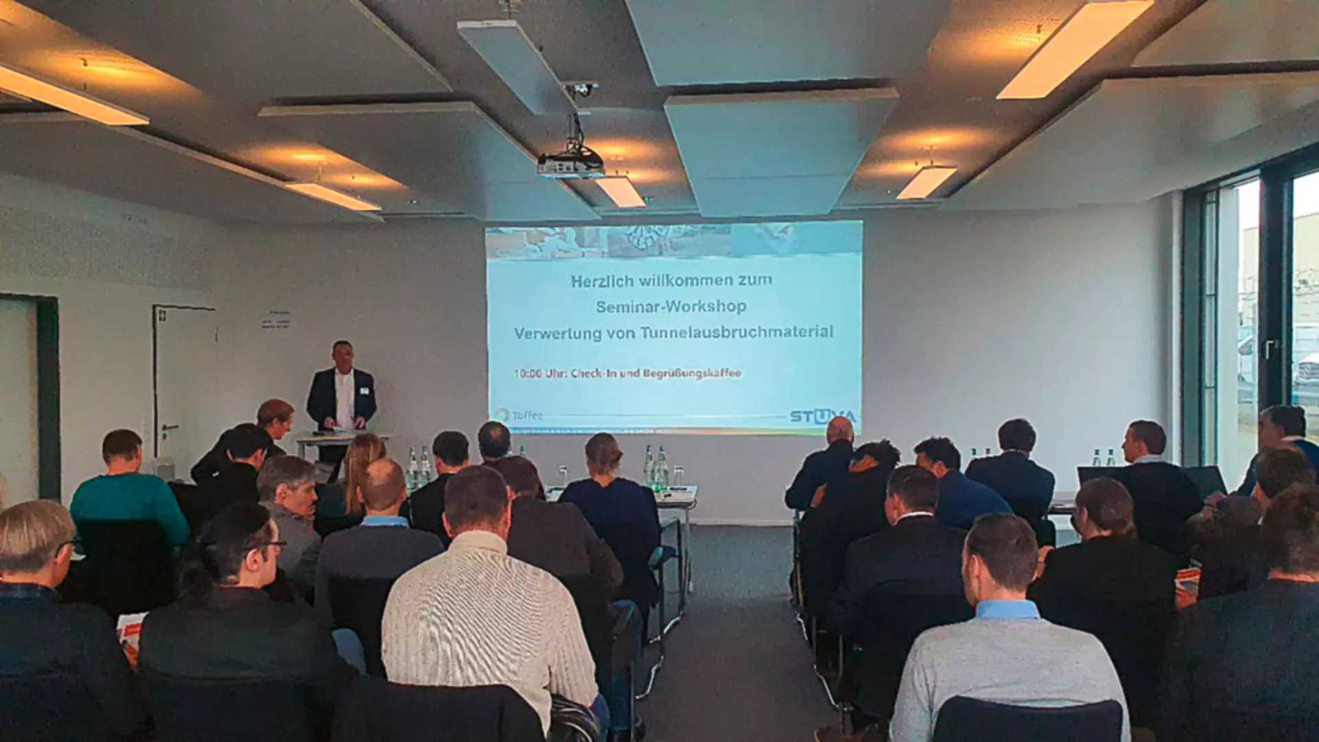 Seminar-Workshop „Verwertung von Tunnelausbruchmaterial“ beim Kooperationspartner STUVA e.V.