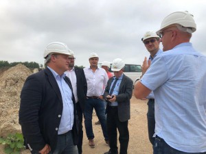 Besuch bei der Bärnreuther+Deuerlein Schotterwerke GmbH & Co. KG sowie der Hermann Trollius GmbH