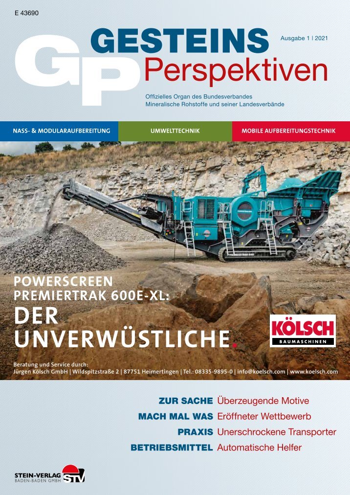 GesteinsPerspektiven Ausgabe 1 | 2021