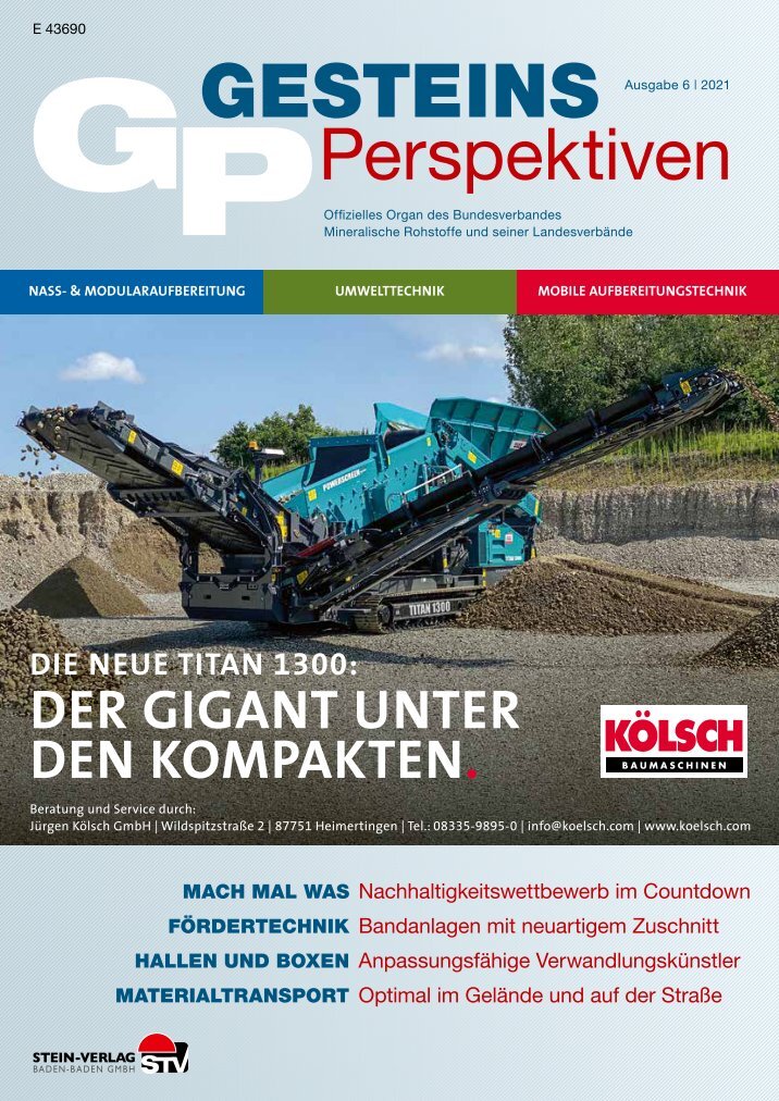 GesteinsPerspektiven Ausgabe 6 | 2021