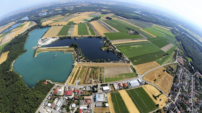 Nachhaltigkeit Wolfgangsee und Kieswerk Waldsee