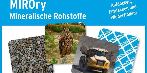 „MIROry“ Memory Aufdeckspiel über mineralische Rohstoffe